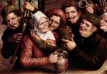 Merry Company, 1562 (oil on panel) | Obraz na stenu