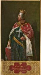Richard I the Lionheart (1157-1199) King of England, 1841 (oil on canvas) | Obraz na stenu