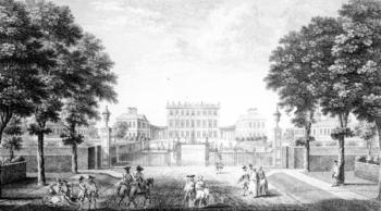 Cliveden House near Maidenhead Bridge in the County of Bucks, 1753 (engraving) | Obraz na stenu