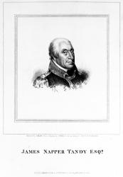 James Napper Tandy, engraved by James Heath, 1815 (engraving) | Obraz na stenu