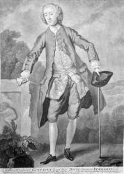 Gustavus Hamilton, engraved by Andrew Miller (engraving) | Obraz na stenu