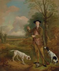 Major John Dade (1726-1811) of Tannington, Suffolk, c.1755 (oil on canvas) | Obraz na stenu