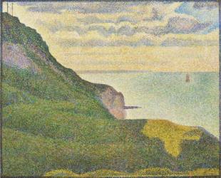 Seascape at Port-en-Bessin, Normandy, 1888 (oil on canvas) | Obraz na stenu