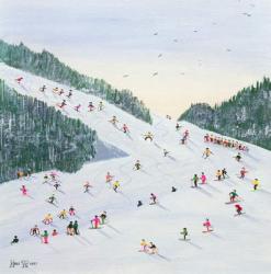 Ski-vening, 1995 (w/c) | Obraz na stenu