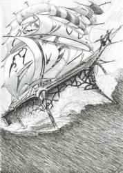Storm Creators Arafura Sea, 2017, (Ink on Paper) | Obraz na stenu