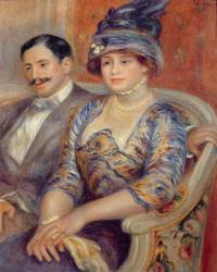 Monsieur et Madame Bernheim de Villers, 1910 (oil on canvas) | Obraz na stenu
