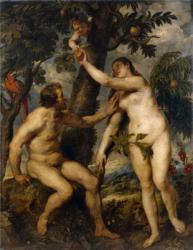 Adam and Eve, 1628-9 (oil on canvas) | Obraz na stenu