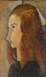 Portrait of a Young Woman, 1918 (oil on canvas) | Obraz na stenu