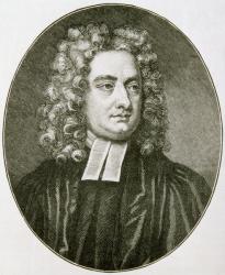 Jonathan Swift (1667-1745) (engraving) (see also 36404) | Obraz na stenu