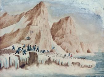 Possession Island, Victoria Land, 11th January 1841 | Obraz na stenu