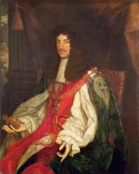 Portrait of King Charles II, c.1660-65 (oil on canvas) | Obraz na stenu