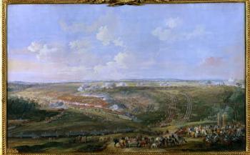 The Battle of Fontenoy, 11th May 1745, 1779 (gouache on paper) | Obraz na stenu