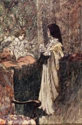 Children Talking at Night, 1911 (litho) | Obraz na stenu