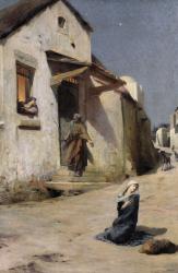 The Arrival at Bethlehem, 1897 (oil on canvas) | Obraz na stenu