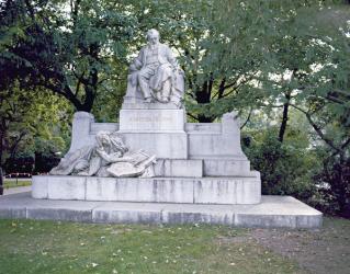 Monument to Johannes Brahms (1833-97) 1908 (marble) | Obraz na stenu