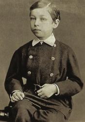 Kandinsky as a child (b/w photo) | Obraz na stenu