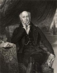 Sir Charles Mansfield Clarke, engraved by J. Cochran, from 'The National Portrait Gallery, Volume I', published c.1820 (engraving) | Obraz na stenu