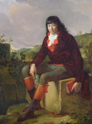 Portrait of Louis Marie de La Revelliere-Lepeaux (1753-1824) after a portrait by Francois Gerard (1770-1837) (oil on canvas) | Obraz na stenu