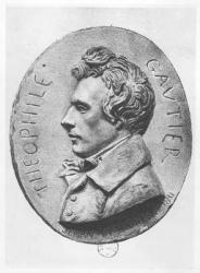 Medallion of Théophile Gautier (litho) | Obraz na stenu