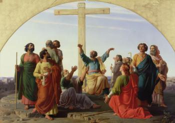 The Departure of the Apostles, 1845 (oil on canvas) | Obraz na stenu