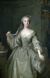 Madame Sophie de France (1734-82) as a Vestal Virgin (oil on canvas) | Obraz na stenu