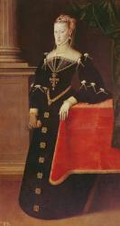 Archduchess Maria of Austria, 1551 (oil on canvas) (see also 498705) | Obraz na stenu