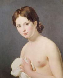 Portrait of a young girl. c. 1795 (oil on canvas) | Obraz na stenu