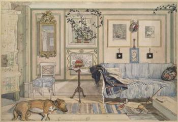 Cosy Corner, from 'A Home' series, c.1895 (w/c on paper) | Obraz na stenu