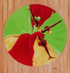 Dance Circle, 2002 (oil on canvas) | Obraz na stenu