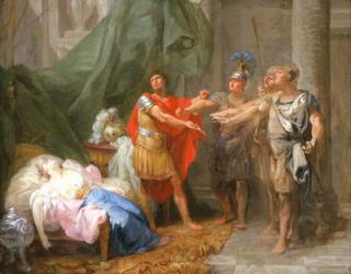 The Oath of Brutus, c.1771 (oil on canvas) | Obraz na stenu