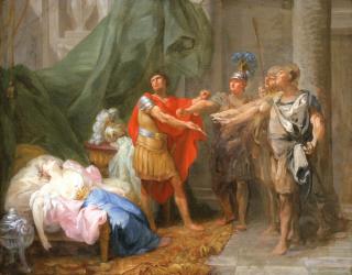 The Oath of Brutus, c.1771 (oil on canvas) | Obraz na stenu