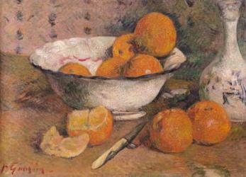 Still life with Oranges, 1881 (oil on canvas) | Obraz na stenu