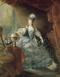 Portrait of Marie Antoinette (1755-93) Queen of France, 1775 (oil on canvas) | Obraz na stenu