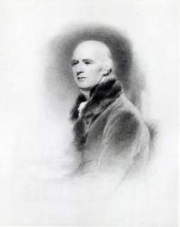 Joseph Farington, engraved by Richard Evans (engraving) (b/w photo) | Obraz na stenu