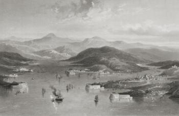 Sevastopol, Ukraine, 1883 (engraving) | Obraz na stenu