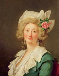Portrait of a lady, 1782 (oil on canvas) | Obraz na stenu