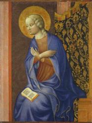 The Virgin Annunciate, c. 1430 (tempera on panel) | Obraz na stenu