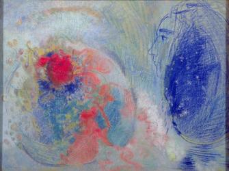 Night and Day, 1908-11 (pastel on paper) | Obraz na stenu