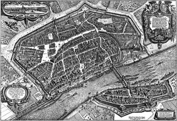 Frankfurt am Main, 1628 (engraving) | Obraz na stenu