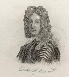 James FitzJames, 1st Duke of Berwick, from 'Crabb's Historical Dictionary', published 1825 (litho) | Obraz na stenu
