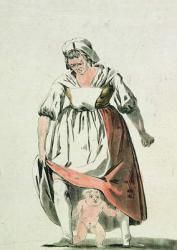 Citizen born free, 1789 (coloured engraving) | Obraz na stenu