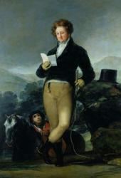 Portrait of Don Francisco de Borja Tellez Giron (1786-1851) c.1816 (oil on canvas) | Obraz na stenu