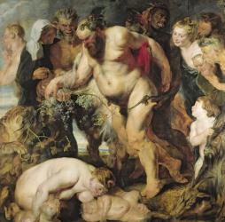 The Drunken Silenus, c.1617-18 (oil on panel) | Obraz na stenu