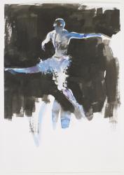 Dance (ink & w/c on paper) | Obraz na stenu