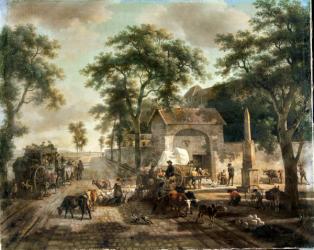 A Road (oil on canvas) | Obraz na stenu