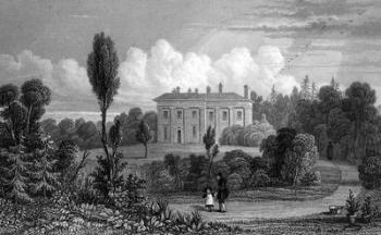 Riffhams Lodge, Essex, 1835 (engraving) | Obraz na stenu