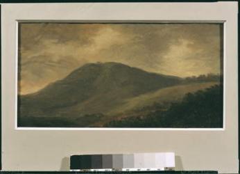 Monte Cavo, near Nemi (oil on card) | Obraz na stenu
