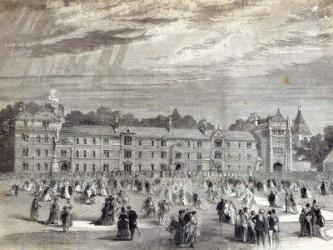 The Opening of Keble College, Oxford, from 'The Illustrated London News' (engraving) | Obraz na stenu