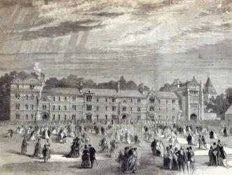 The Opening of Keble College, Oxford, from 'The Illustrated London News' (engraving) | Obraz na stenu