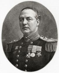 Charles William de la Poer Beresford, 1st Baron Beresford, 1846  1919, aka Lord Charles Beresford. | Obraz na stenu